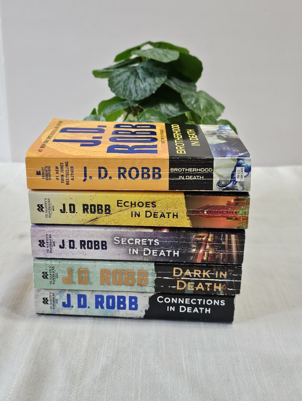 Set Of 5 J.D. Robb Paperback Books